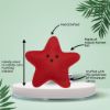 Red colour HRIKU Star Shape Catnip Toy features