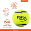 FOFOS Sports Fetch Ball Dog Squeaker Toy Features