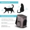 FOFOS Anti-Scratch Backpack Pet Carrier Size Guide