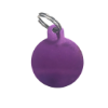 Bomb Shaped Metal QR Pet Tag