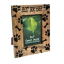 Laser Engraved Bone & Paws Wooden Photo Frame 5x7(Photo Size)