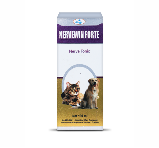 	NERVEWIN FORTE Nerve Strength Booster front side view