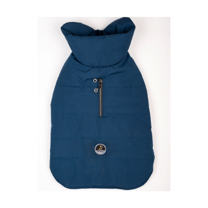 Petsnugs Warm & Stylish Blue Jacket For Dogs & Cats 100% Polyester