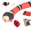 showing charging spot on Smart Sensing Slithering Cat Snake Toy