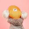 Dog wearing Classic Pet Hat Back View