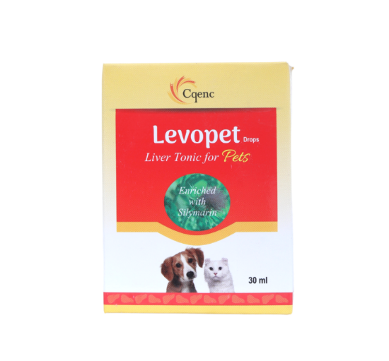 LEVO Pet Drop – Liver Support & Appetite Booster for Dogs & Cats Package front view