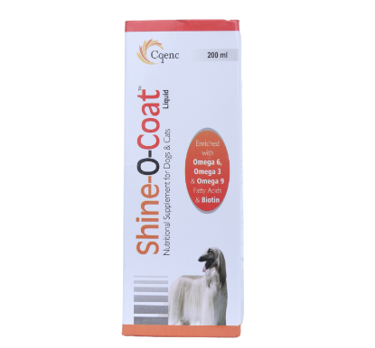 Shine-O-Coat – Skin & Coat Supplement for Dogs and Cats Package Front View